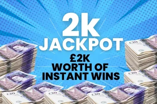 2K JACKPOT + 2K WORTH OF INSTANT WINS – 31/12-AUTO WIN