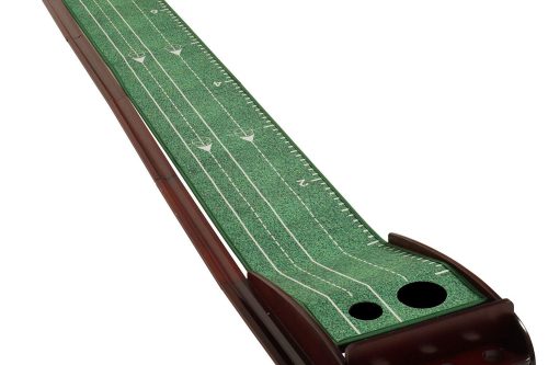 RIFE MATCHPLAY DELUXE WOODEN GOLF PUTTING MAT-AUTO WIN