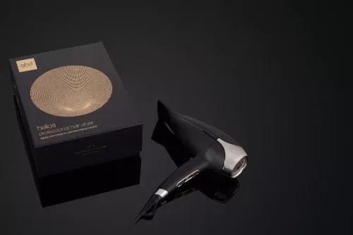 GHD HELIOS PROFESSIONAL HAIR DRYER IN BLACK- AUTO WIN 14/12
