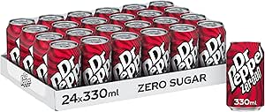 2X Dr Pepper Can Zero 330 ml (Pack of 24)-AUTO WIN 28/12