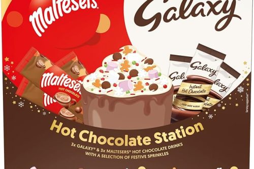 3 winners- Maltesers & Galaxy Hot Chocolate Station | Xmas Chocolate Gift Set Featuring 6 Sachets & 5 Toppings auto win 17/12