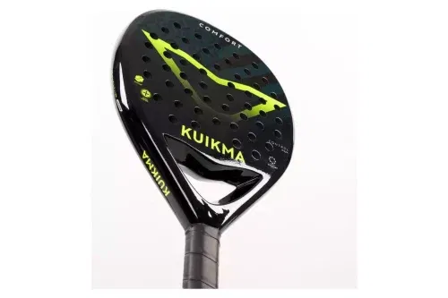 Decathlon Padel Racket Soft Comfort - Black Yellow-AUTO WIN 01/01