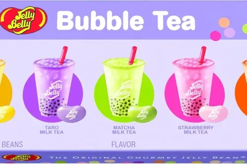 X3 JELLY BELLY – EXQUISITE BUBBLE TEA FLAVOURED JELLY BEAN ASSORTMENT, DELUXE GIFT BOX, 3X 125G AUTOWIN 17/12