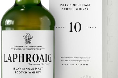 Laphroaig 10 Year Old Scotch | Islay Single Malt Whisky  40% ABV | 70 cl (Package May Vary)-auto win