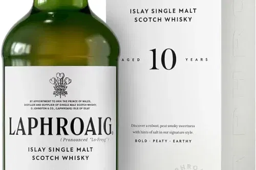 LAPHROAIG 10 YEAR OLD SCOTCH | ISLAY SINGLE MALT WHISKY 40% ABV | 70 CL (PACKAGE MAY VARY)-AUTO WIN 16/12