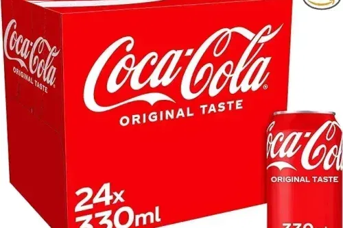 2X COCA-COLA ORIGINAL TASTE 24 X 330 ML-AUTO WIN 19/12 - ROUND2