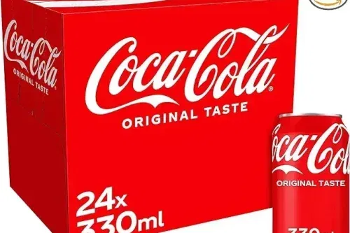 2X COCA-COLA ORIGINAL TASTE 24 X 330 ML-AUTO WIN 06/12