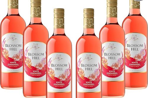 Blossom Hill White Zinfandel Rose Wine 75 cl (Case of 6)-AUTO WIN