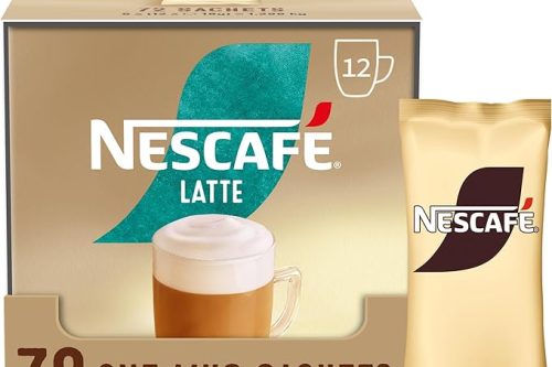 NESCAFÉ Latte Instant Coffee Sachets - 72 x 18g autowin 02/12