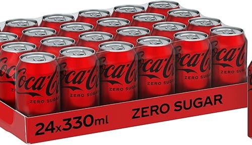 2XCoca Cola Zero Sugar 24 x 330ml Cans-AUTO WIN