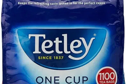 TETLEY ORIGINAL ONE CUP BLACK TEA BAGS 1100 TEABAGS-AUTO WIN 01/12