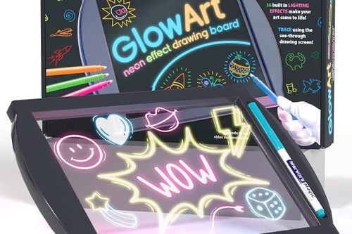 Mavin's Magic - Glow Art - LED Drawing Board for Children -AUTO WIN