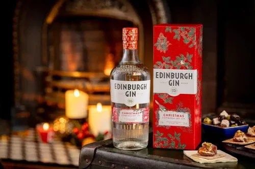 EDINBURGH GIN CHRISTMAS GIN 70 CL -AUTO WIN 09/12