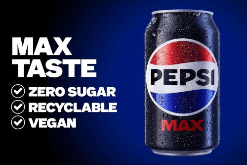 Pepsi Max 48 Cans -AUTO WIN 22/12