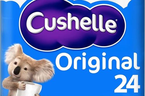 Cushelle Original Toilet Roll 24 Longer Rolls-AUTO WIN 29/12