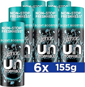 Lenor Unstoppables Fresh, 6 Packs x 155g - Scent Booster, Freshness That Lasts From Wash to Wash-auto win