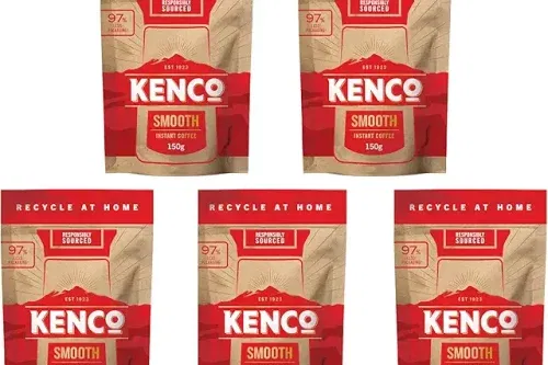 KENCO SMOOTH INSTANT COFFEE REFILL 150 G X 5 (750 G TOTAL)-AUTO WIN 17/12
