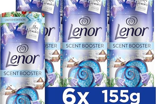 Lenor Scent Boosters 6x155g, Bluebells & Wild Berries, Part Of Mrs Hinch’s Alpine Escape Limited Edition 08/12