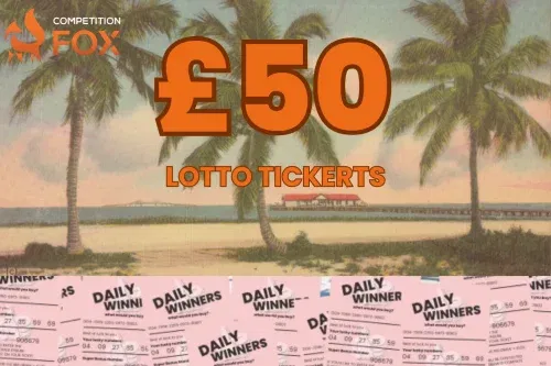 WIN £50 WORTH OF LOTTO TICKETS -AUTO WIN 30/12