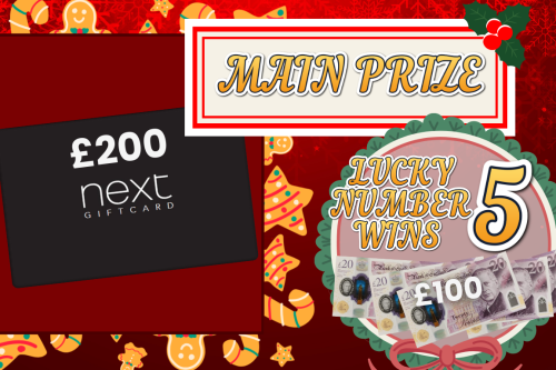 5TH CHRISTMAS ADVENT CALENDAR- WIN £200 NEXT GIFT CARD + FIND THE INSTANT WIN-AUTO WIN