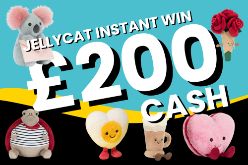 JELLYCAT INSTANT-MAIN PRIZE £200-AUTO WIN 11/12