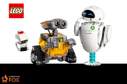 LEGO WALL-E and EVE AUTOWIN 07/12
