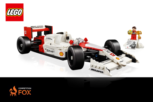 LEGO McLaren MP4/4 & Ayrton Senna 10330 AUTOWIN 06/12