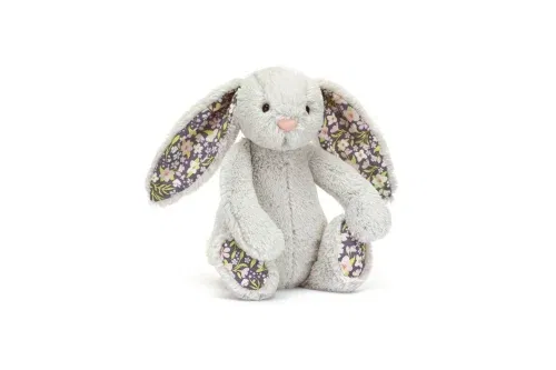 JELLYCAT BLOSSOM SILVER BUNNY ‘BLOOM AUTOWIN 12/12