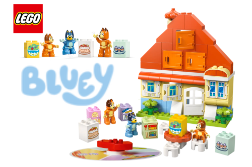 LEGO Bluey's Family House with Memory Game AUTO-WIN 16/12