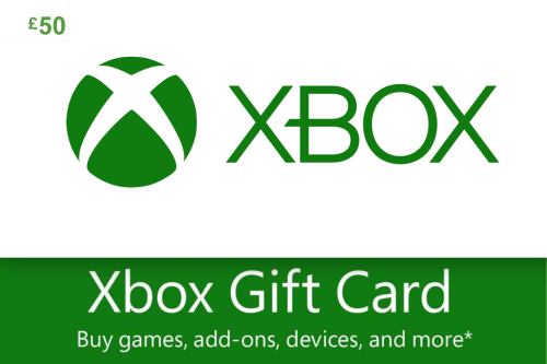 XBOX GIFT CARD | 50 GBP | DIGITAL VOUCHER-AUTO WIN 16/12