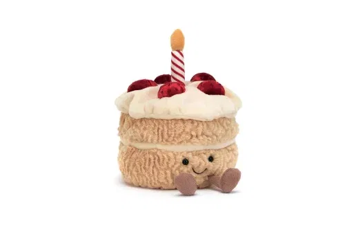 JELLYCAT AMUSEABLES BIRTHDAY CAKE AUTOWIN 07/12