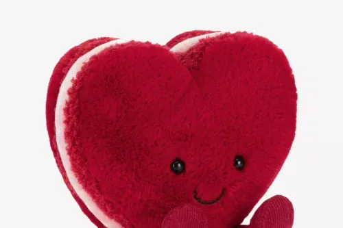 JELLYCAT Amuseables Arlette Heart Macaron-AUTO WIN 02/12