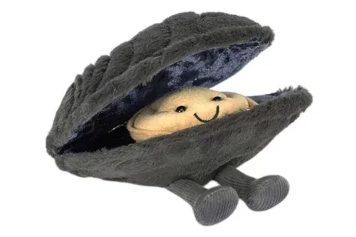 JELLYCAT AMUSEABLES MICHELLE MUSSEL AUTOWIN 11/12