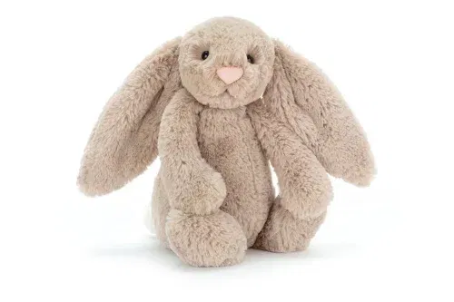 JELLYCAT LARGE BASHFUL BEIGE BUNNY AUTOWIN 12/12