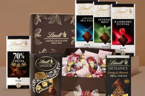Lindt Deliciously Dark Chocolate Hamper AUTOWIN 03/12