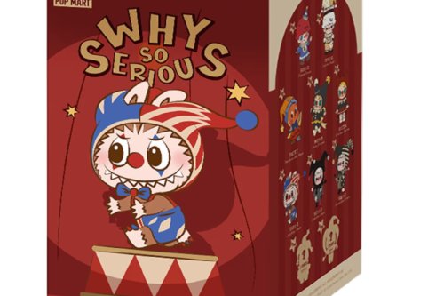 Pop Mart Why So Serious Series Vinyl Plush Pendant Blind Box Single Box NEW-AUTO WIN 30/12
