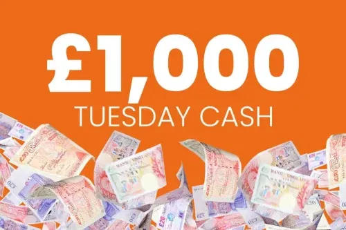 WIN £1,000 TAX FREE CASH FOR 10P *TUESDAY AUTO DRAW* -03/02