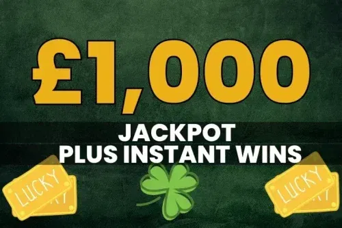 £1000 CASH JACKPOT + INSTANT WINS-AUTO WIN -24/01