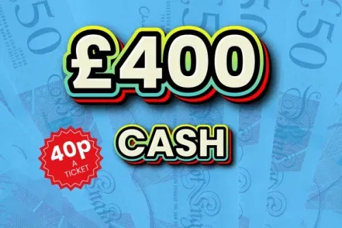 WIN £400 CASH FOR 40P- 04/02