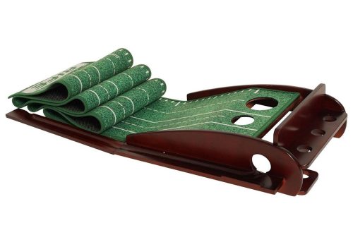 RIFE MATCHPLAY DELUXE WOODEN GOLF PUTTING MAT-AUTO WIN 20/01