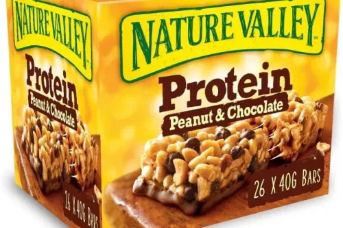NATURE VALLEY PROTEIN PEANUT & CHOCOLATE GLUTEN FREE CEREAL BARS 26 X 40G-AUTO WIN 06/01