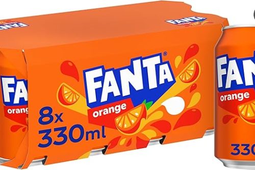 3 X Fanta Orange 8 x 330 ml-AUTO WIN 31/01