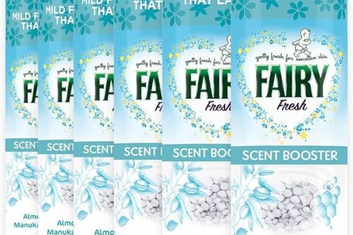 Fairy In-Wash Scent Booster 6x245 g, Fresh, Mild Freshness That Lasts-AUTO WIN 31/01