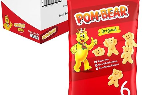 Pom Bear Original Multipack Crisps, Pack of 72-AUTO WIN 20/01