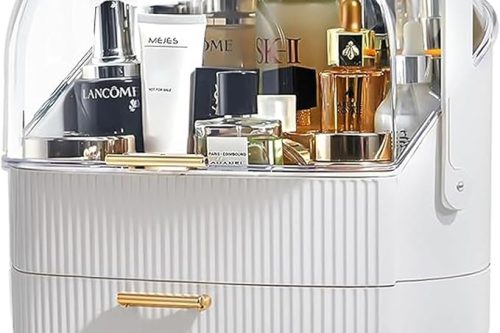 Zuvo Makeup Organiser with 2 Large Drawers-AUTO WIN