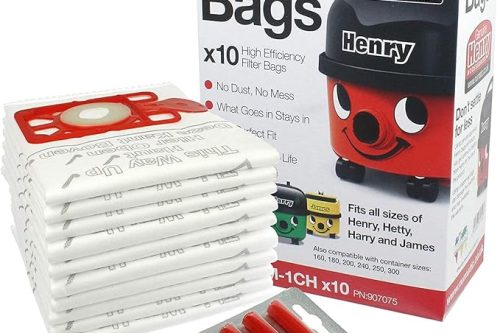 Avern Genuine Numatic Hepa-Flo Hoover Bags Henry Hetty NRV Vacuum Cleaner Dust Bags (Pack of 10-AUTO WIN