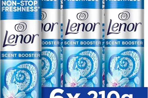 LENOR LAUNDRY PERFUME IN-WASH SCENT BOOSTER, 6 PACKS X 210G – SPRING AWAKENING, LASTING FRESHNESS FOR UP TO 12 WEEKS AUTOWIN 03/01
