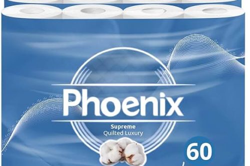 Phoenix Toilet Rolls – 60 Pack | 3 Ply Supreme Unscented Toilet Paper-AUTO WIN 15/01