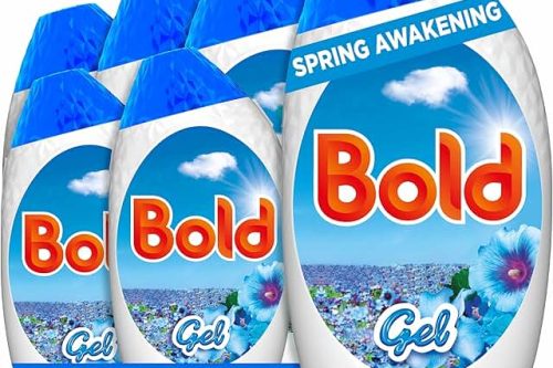 Bold Spring Awakening Washing Liquid Gel Laundry Detergent 156 Washes (6 x 858ml)-AUTO WIN 11/01
