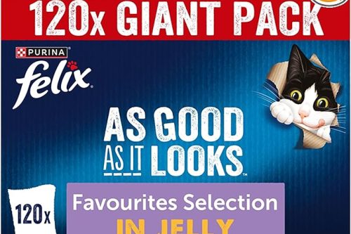 FELIX As Good As it Looks Favourites Selection in Jelly Wet Cat Food 120x85g-AUTO WIN 07/01